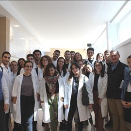 Hospiten Roca collaborates in the formation of a score of future nutritionists